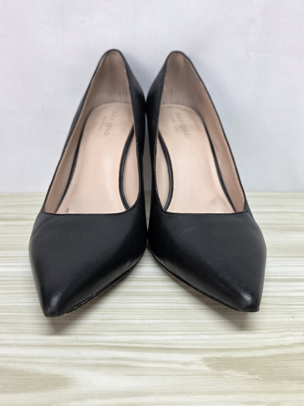 kate spade Black Pointed-Toe Stiletto Pumps - Picture 3 of 10
